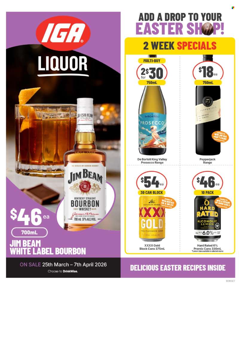 IGA LIQUOR Catalogue - 25 Mar 2026 - 7 Apr 2026.