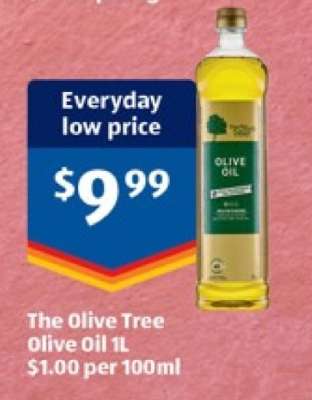 The Olive Tree Olive Oil 1L