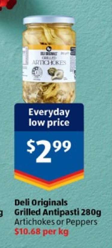 Deli Originals Grilled Antipasti 280g