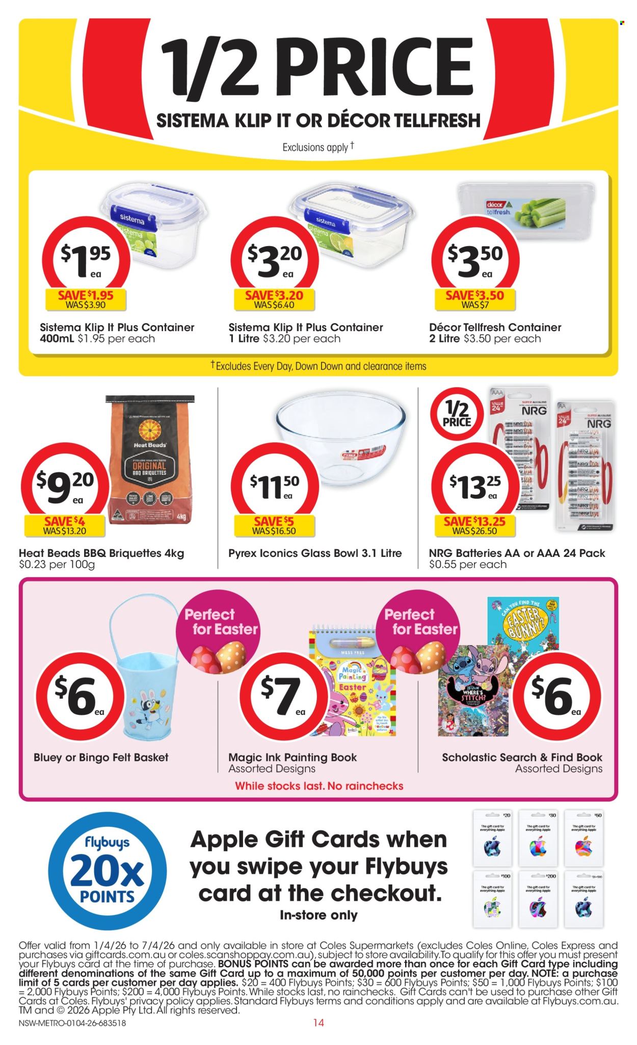 Coles catalogue - 1 Apr 2026 - 7 Apr 2026. Page 14