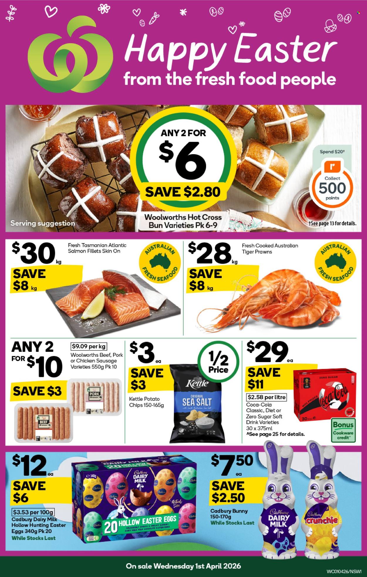 Woolworths catalogue - 1 Apr 2026 - 7 Apr 2026. Page 1