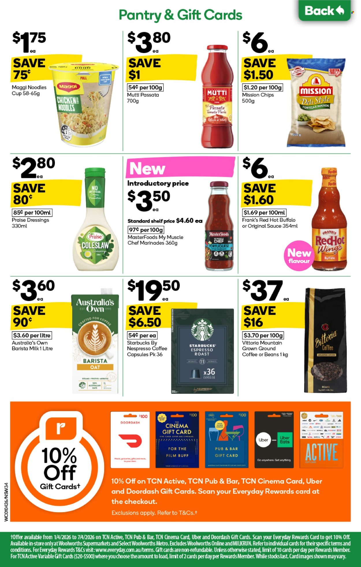 Woolworths catalogue - 1 Apr 2026 - 7 Apr 2026. Page 34