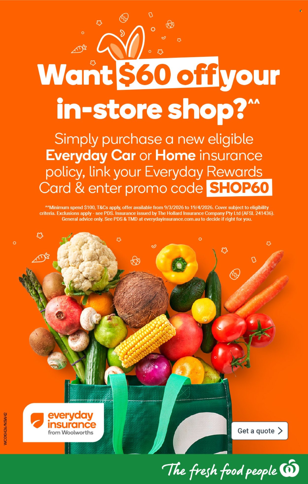 Woolworths catalogue - 1 Apr 2026 - 7 Apr 2026. Page 42