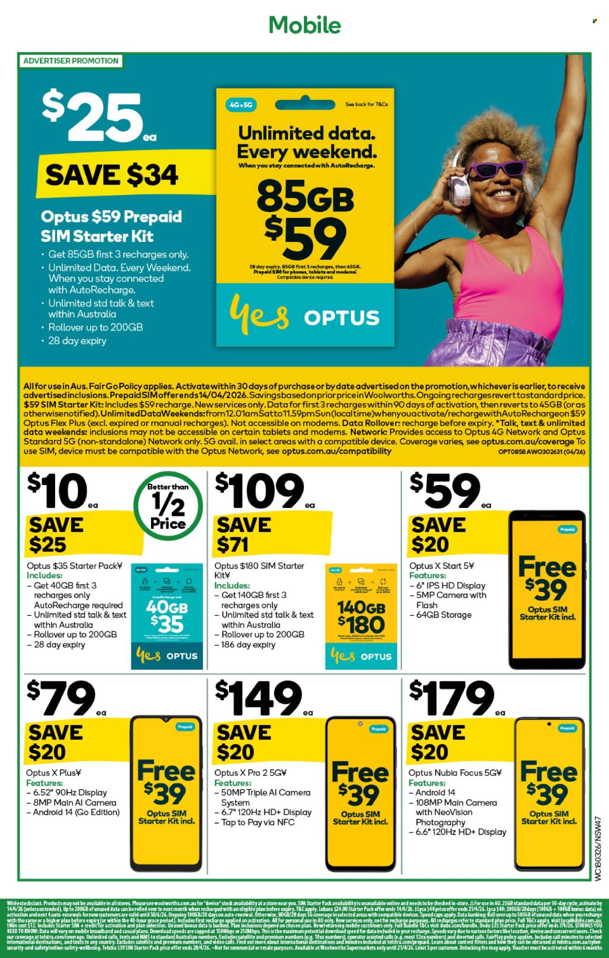 Woolworths catalogue - 1 Apr 2026 - 7 Apr 2026. Page 47