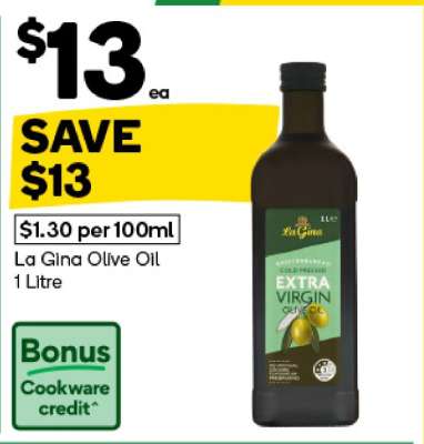 La Gina Olive Oil 1 Litre