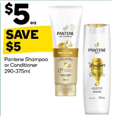 Pantene Shampoo or Conditioner 290-375ml