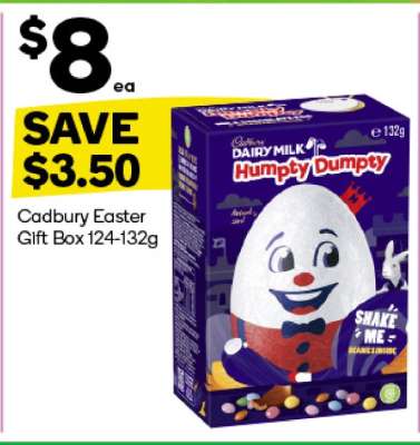 Cadbury Easter Gift Box 124-132g