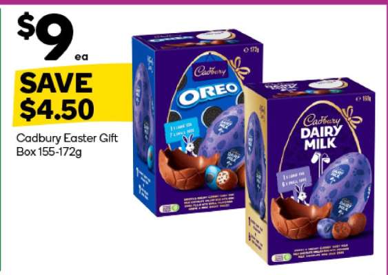 Cadbury Easter Gift Box 155-172g