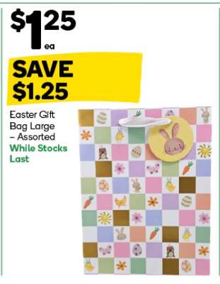 Easter Gift Bag Large – Assorted