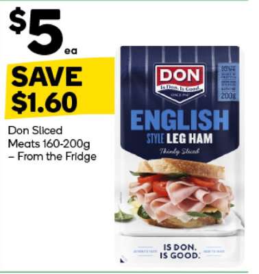 Don Sliced Meats 160-200g