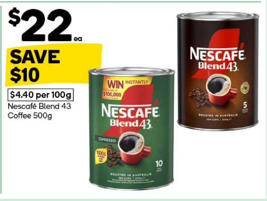 Nescafé Blend 43 Coffee 500g