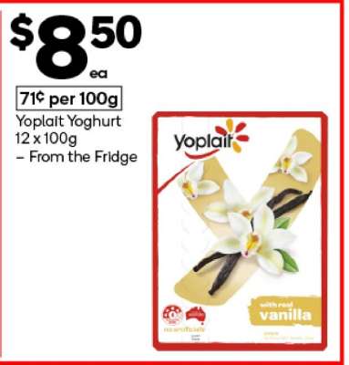 Yoplait Yoghurt