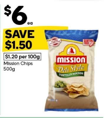 Mission Chips 500g