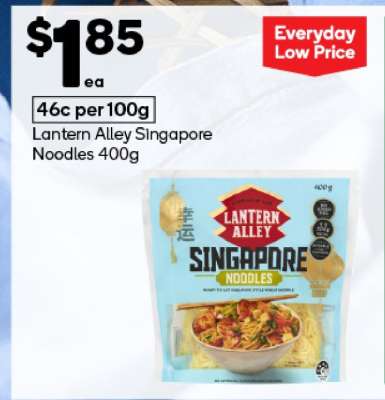 Lantern Alley Singapore Noodles 400g