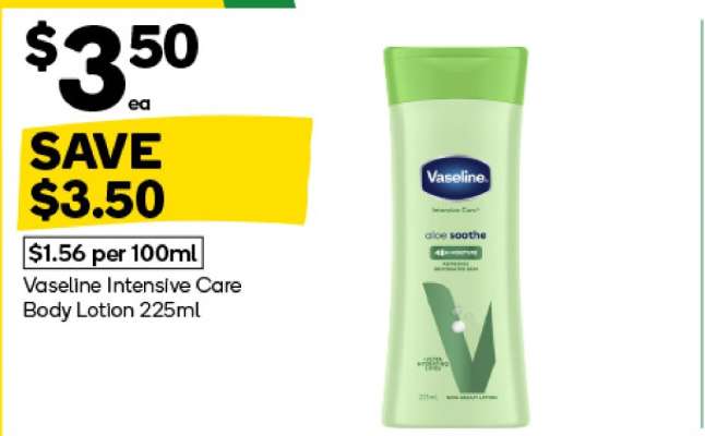 Vaseline Intensive Care Body Lotion 225mL