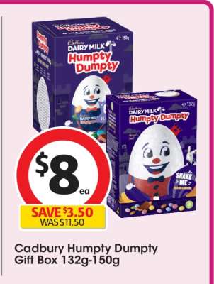 Cadbury Humpty Dumpty Gift Box 132g-150g