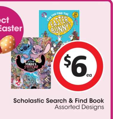 Scholastic Search & Find Book