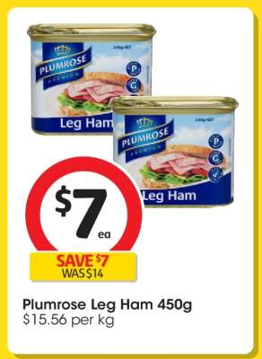 Plumrose Leg Ham 450g