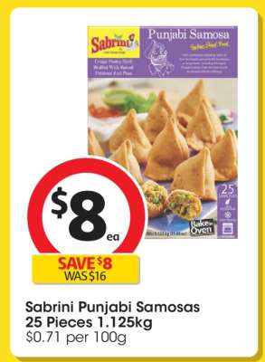 Sabrini Punjabi Samosas