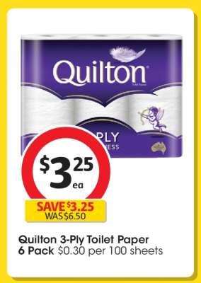 Quilton 3-Ply Toilet Paper