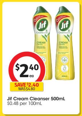 Jif Cream Cleanser 500mL