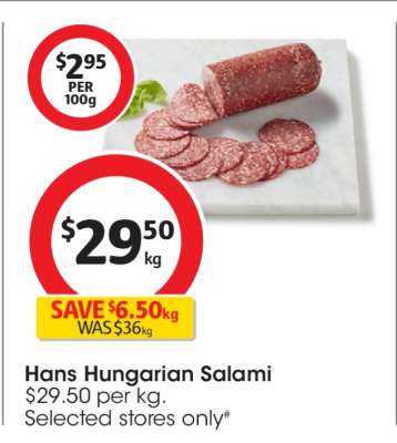 Hans Hungarian Salami