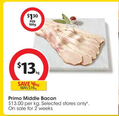 Primo Middle Bacon