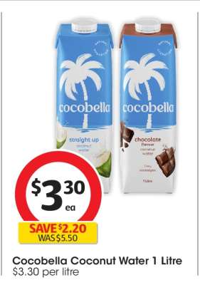 Cocobella Coconut Water 1 Litre