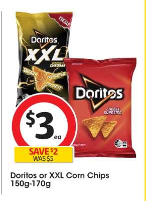 Doritos or XXL Corn Chips