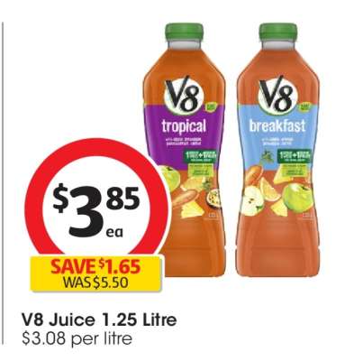 V8 Juice 1.25 Litre