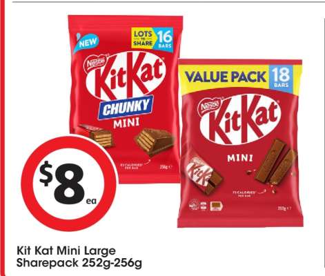 Kit Kat Mini Large Sharepack