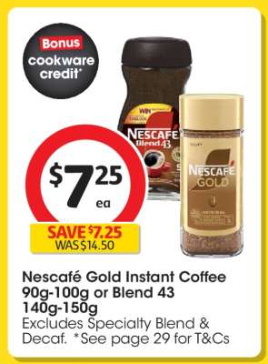 Nescafé Gold Instant Coffee