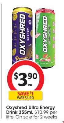 Oxyshred Ultra Energy Drink 355mL