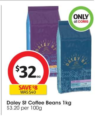 Daley St Coffee Beans 1kg