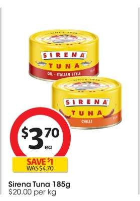 Sirena Tuna 185g