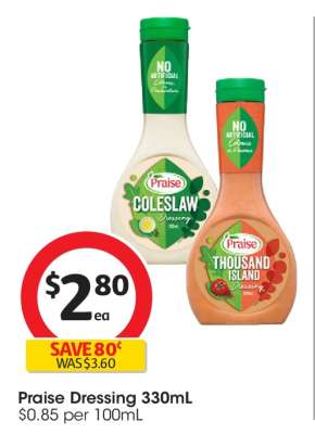 Praise Dressing 330mL