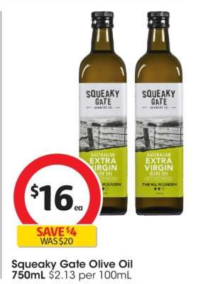 Squeaky Gate Olive Oil