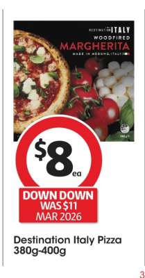 Destination Italy Pizza