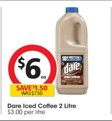 Dare Iced Coffee 2 Litre