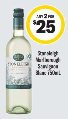 Stoneleigh Marlborough Sauvignon Blanc 750mL