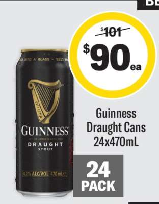 Guinness Draught Cans