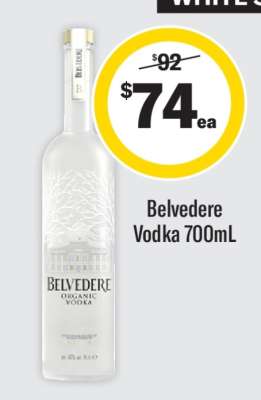 Belvedere Vodka 700mL