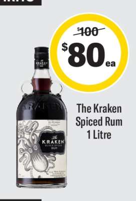 The Kraken Spiced Rum