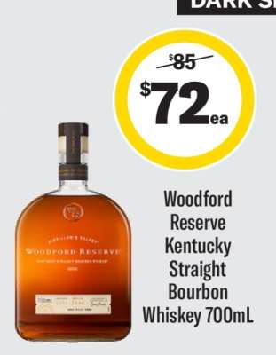 Woodford Reserve Kentucky Straight Bourbon Whiskey 700mL