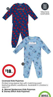 Licensed Kids Pyjamas