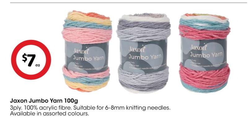 Jaxon Jumbo Yarn 100g