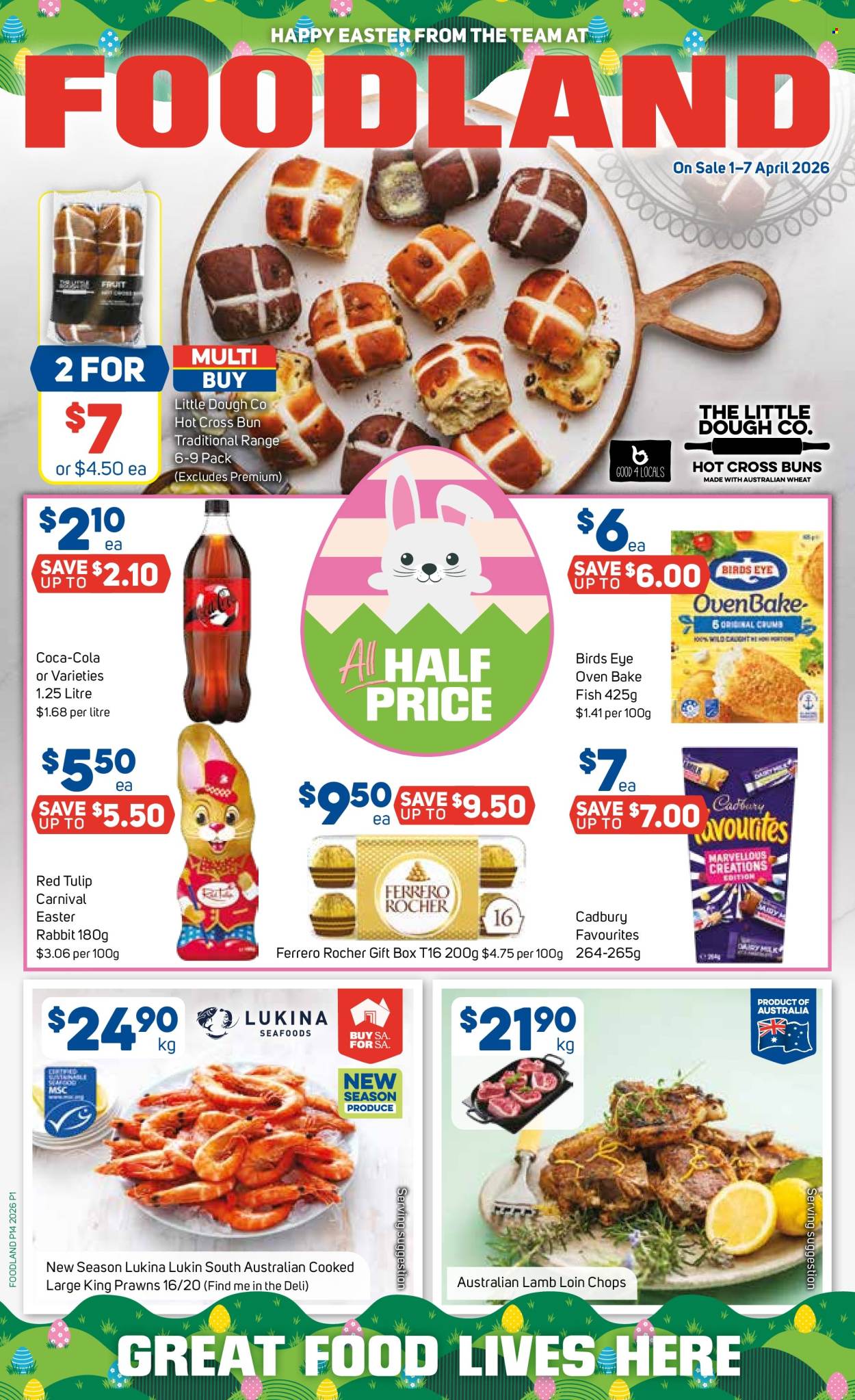 Foodland catalogue - 1 Apr 2026 - 7 Apr 2026. Page 1