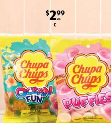 Chupa Chups Ocean Fun & Puffies