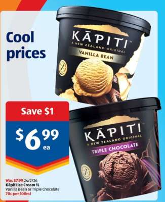 Kāpiti Ice Cream 1L