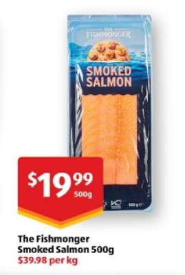 The Fishmonger Smoked Salmon 500g
